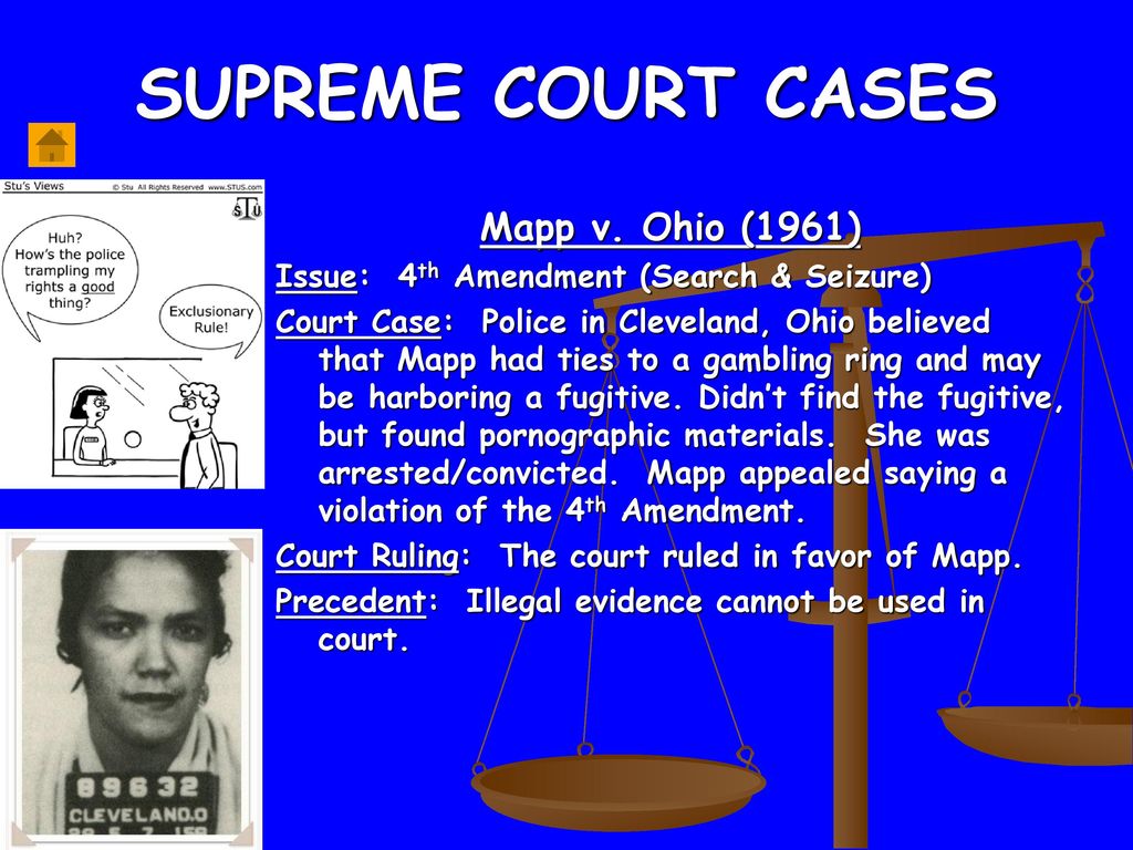 Fourth amendment supreme court cases hot sale